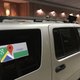 Photo of the Philadelphia Police Department’s fake “Google Maps” vehicle by Matt Blaze (Twitter)